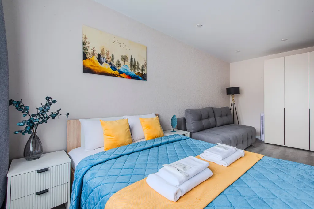 Уютная квартира в новом зеленом микрорайоне, гостиничный сервис