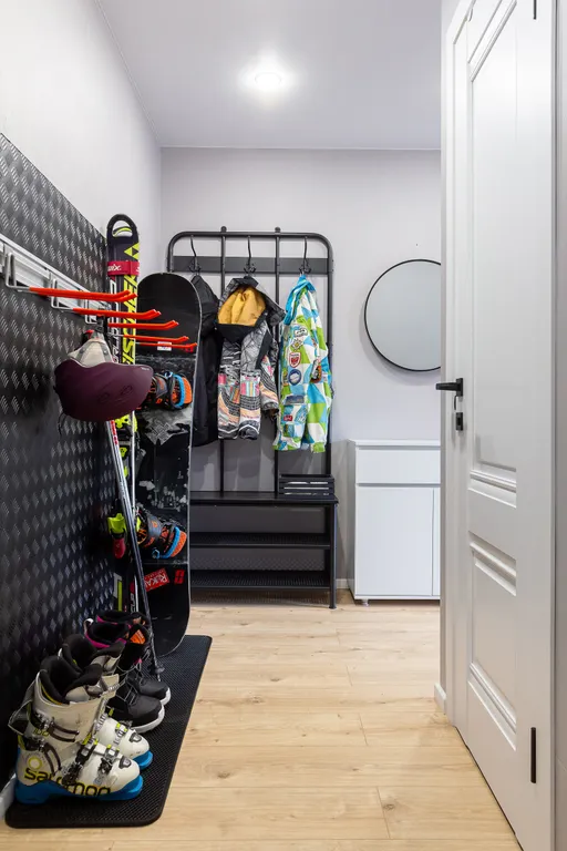 Современная и уютная квартира продуманна до мелочей