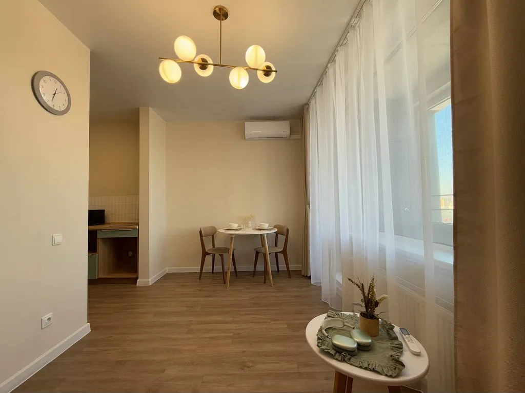 Просторная квартира возле набережной аквапарка