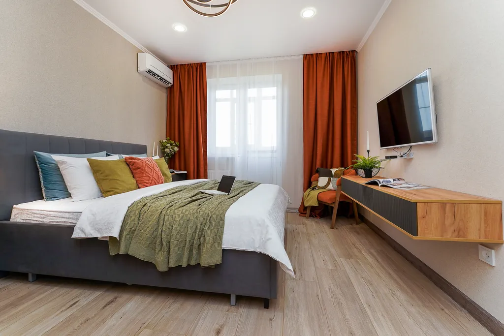 Яркая ухоженная квартира