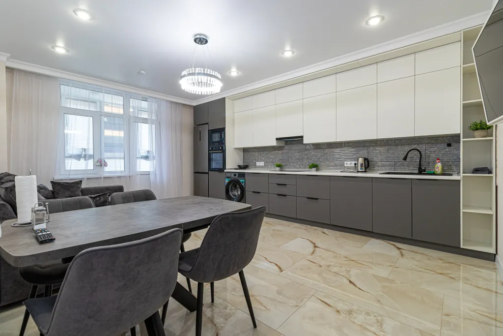 Просторная квартира в оживленном районе города