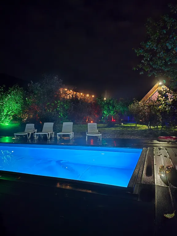 Вилла barn haus kumkvat, бассейн с подогревом комплекс три дома