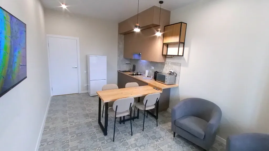 Стильная просторная квартира с лоджией