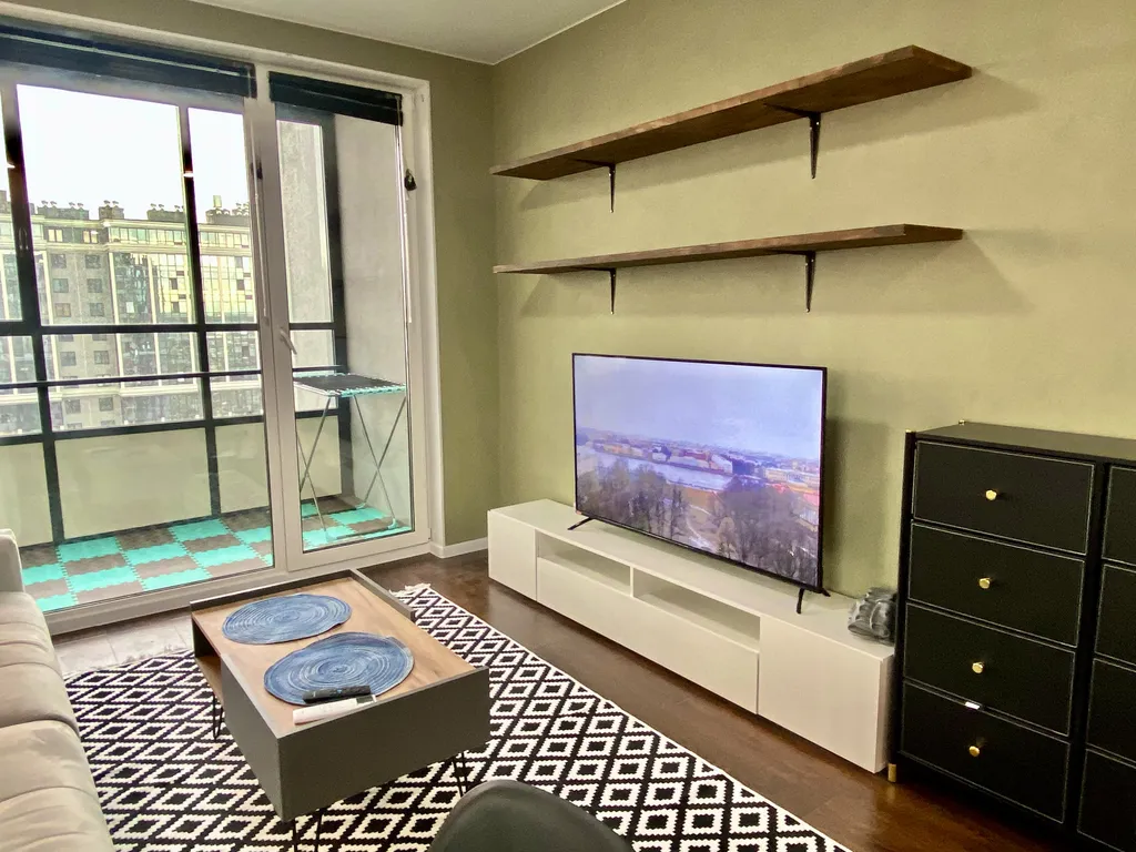 Квартира Квартира на 23 этаже с шикарным видом — Шушары