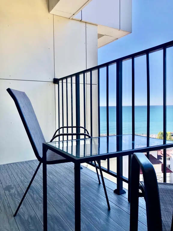 4-х местный апартамент с видом на море и бассейн