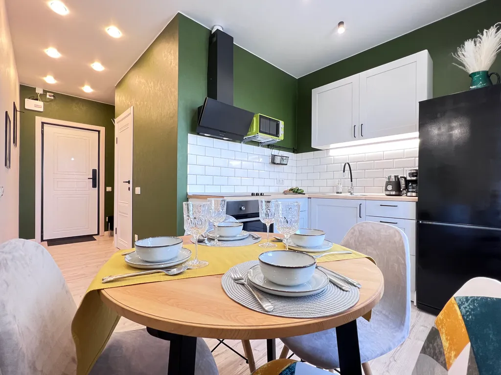 Квартира Квартира Family apartments green island — Новосибирск