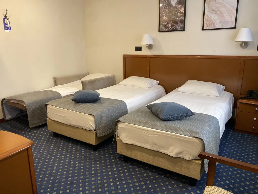 Номер с разными вариантами кроватей, в 100 м Лужники, 30 м метро