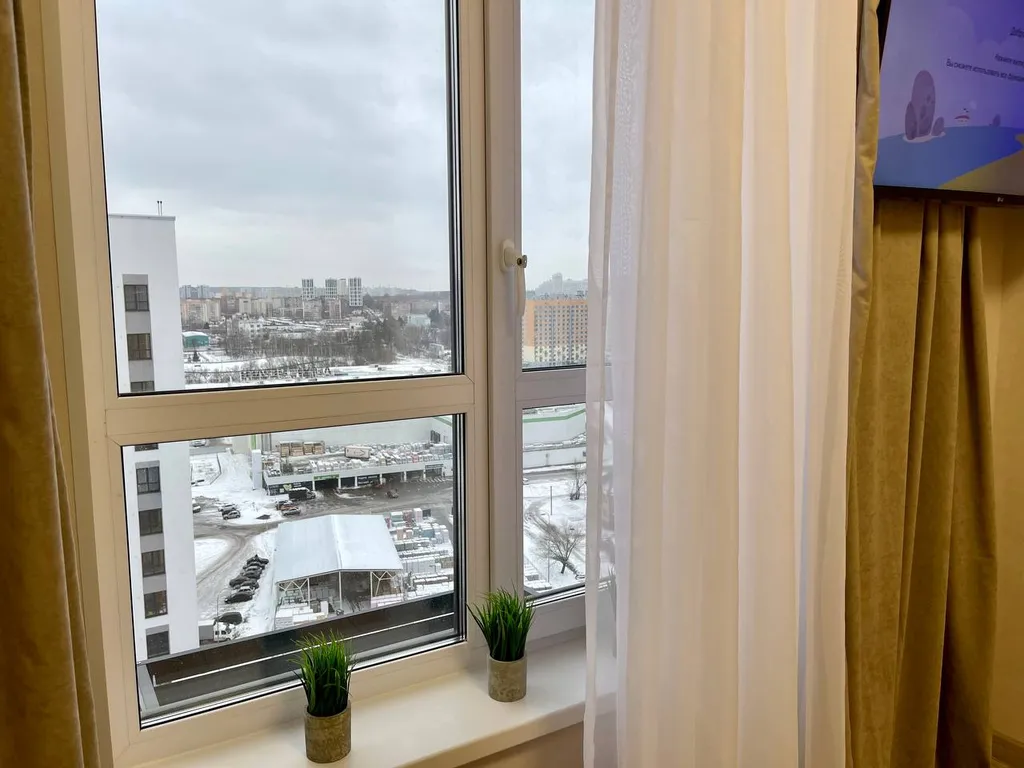 1-комнатная квартира с красивым видом