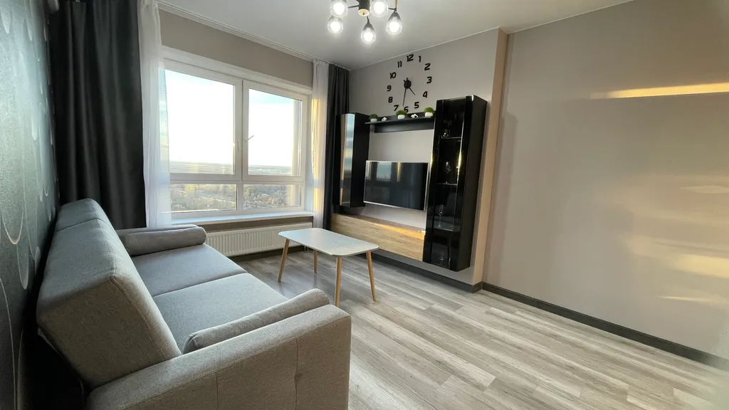 Квартира Квартира Современная евродвушка рядом с Арена 2000, Соколена и СК Атлант — Ярославль