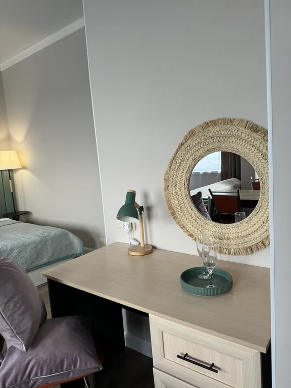 Прекрасная студия со свежим ремонтом в новом доме с чистым подъездом