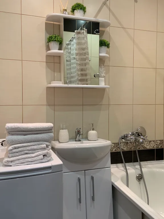 Уютная квартира с балконом рядом c набережной