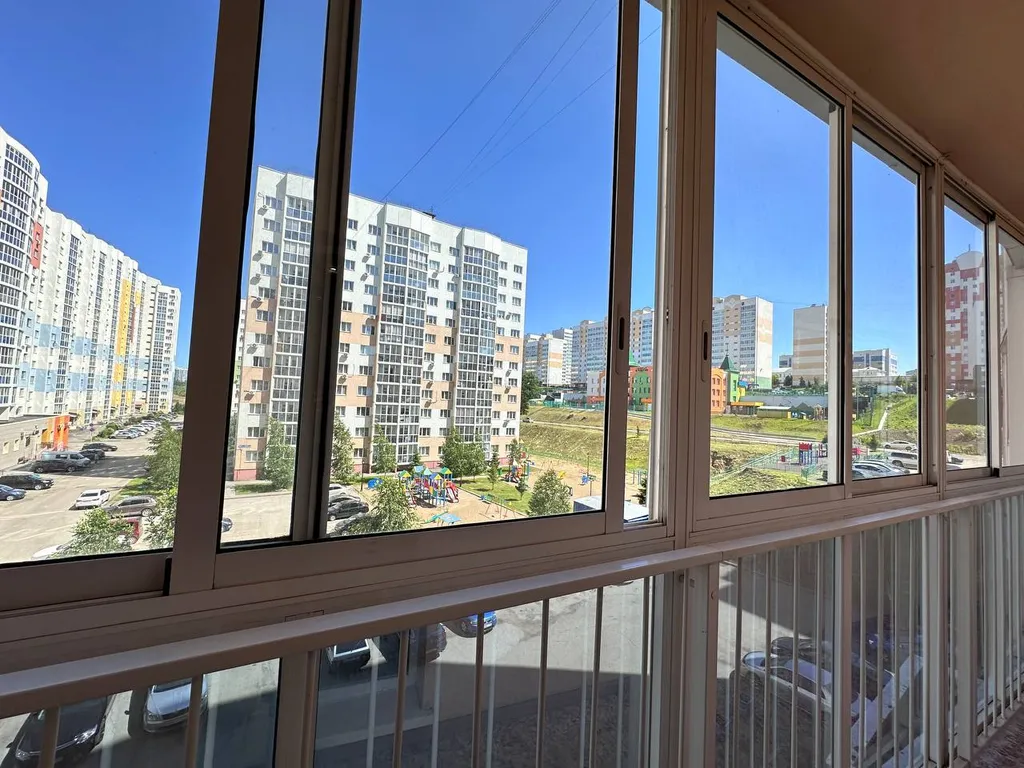 1-комнатная квартира-студия с балконом рядом с Кузбасс-Арена