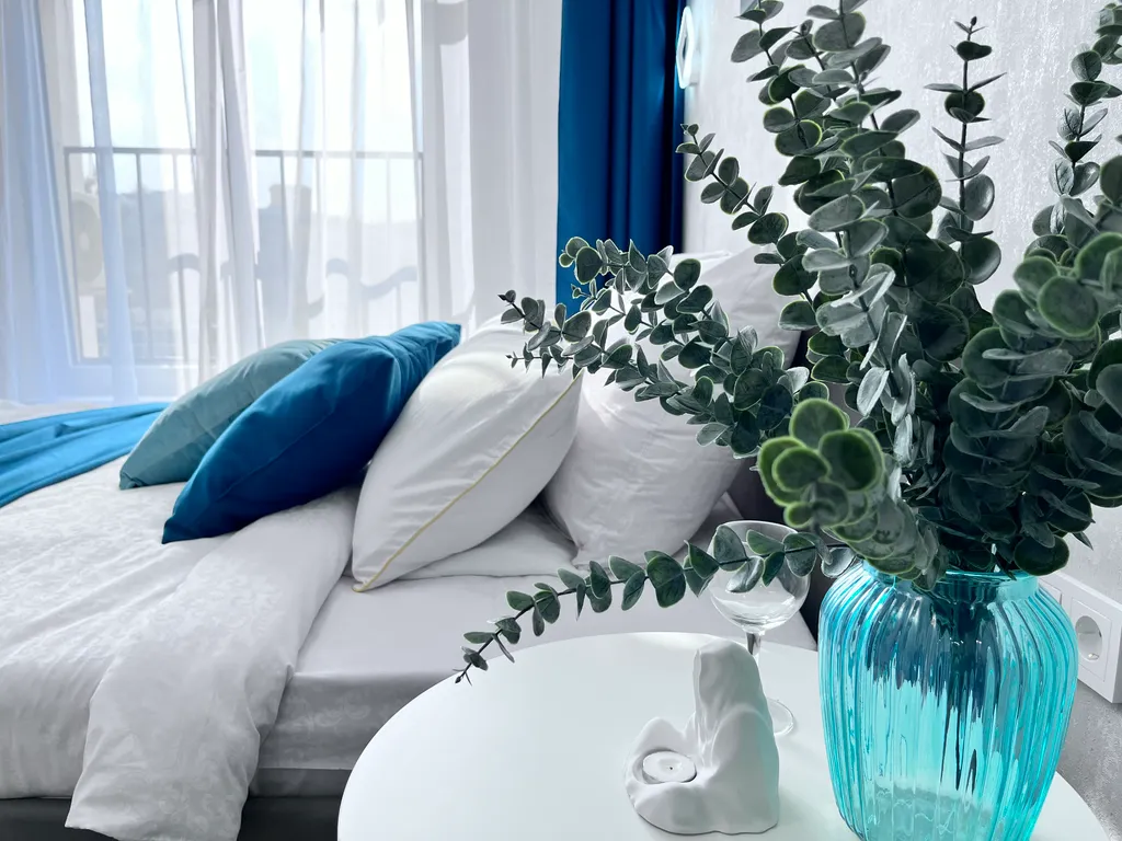 Квартира Квартира небесная синева класса люкс в ЖК Жигулина роща — Симферополь