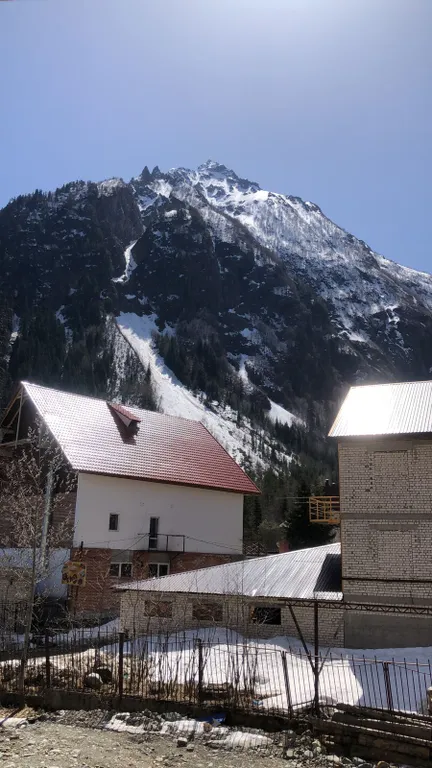 Квартира с потрясающим видом на горы