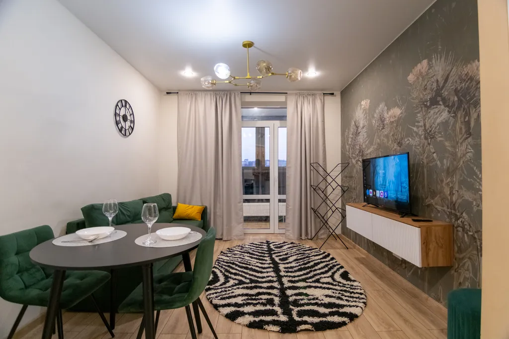 Апартамент в тихом районе на двоих