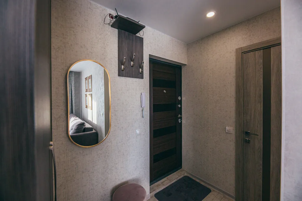 Апартаменты у парка с балконом, 10 мин до моря