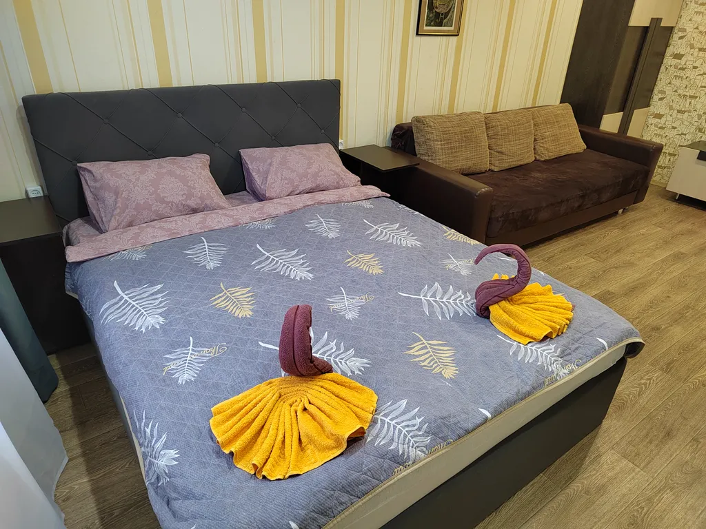 Светлая однокомнатная квартира в центре города