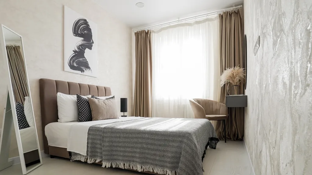 Уютная двухкомнатная квартира в центре города