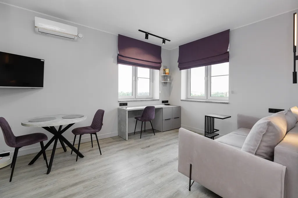 Комфортная евродвушка с прекрасным видом на море и город