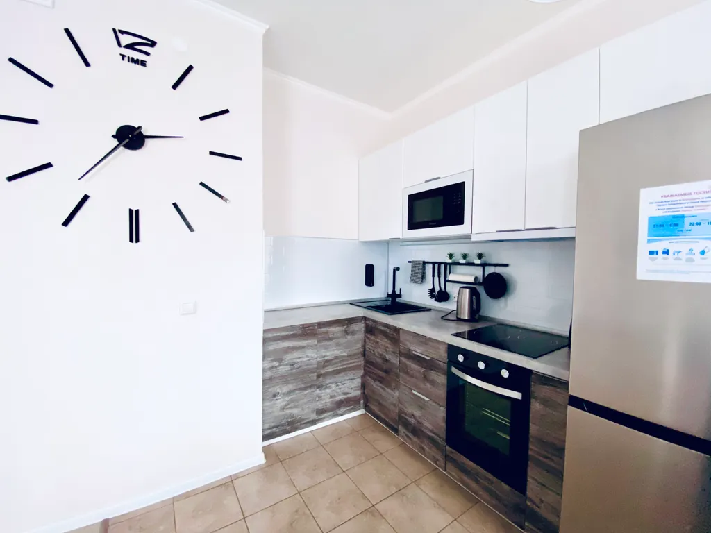 Новая студия с балконом около Москвы недалеко от Шереметьево