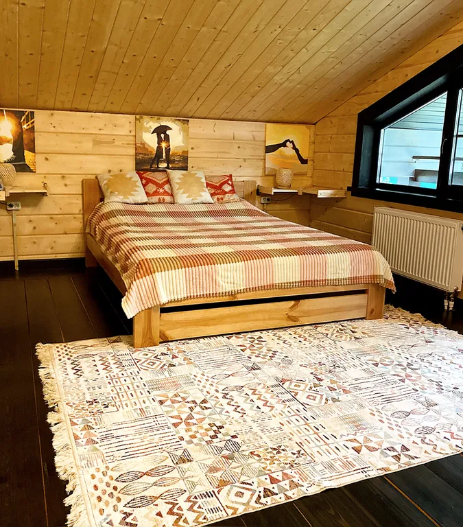 Просторный коттедж в окружении леса – идеальное место для отдыха