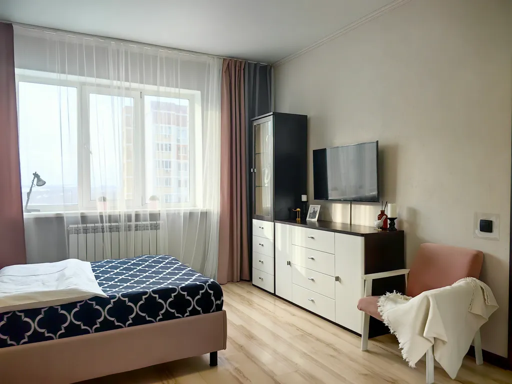 Пудровая квартира на областной больнице