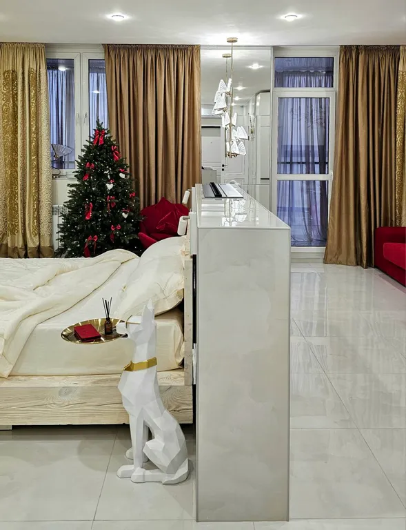 Vogue Аpartments Студия с камином