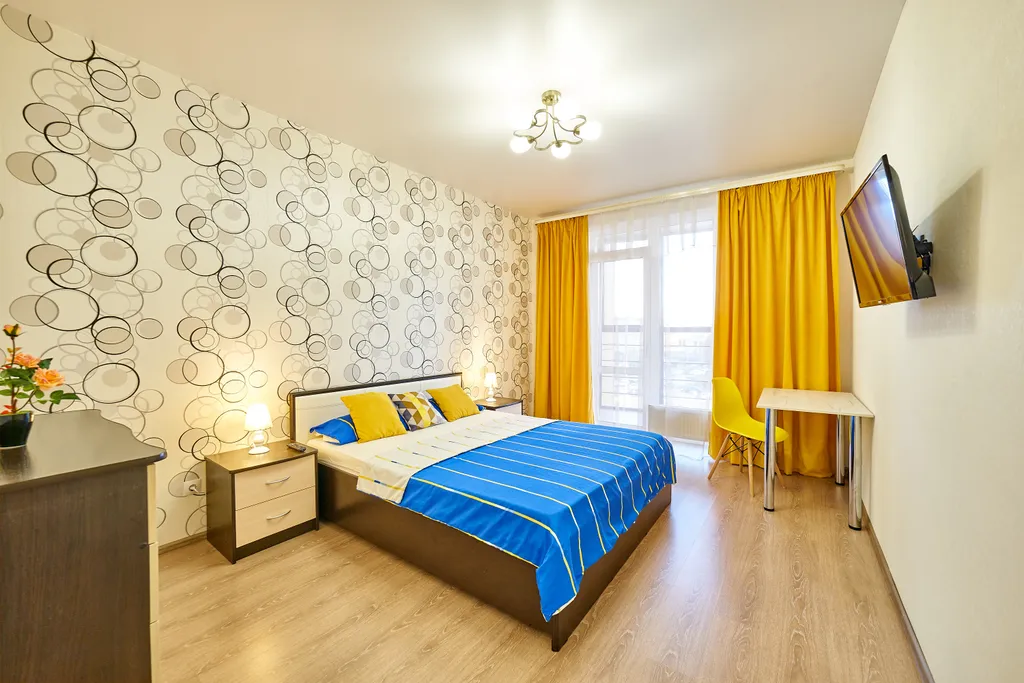 Квартира Комфортная современная евродвушка в ЖК Солнечный город — аренда посуточно в Пермь