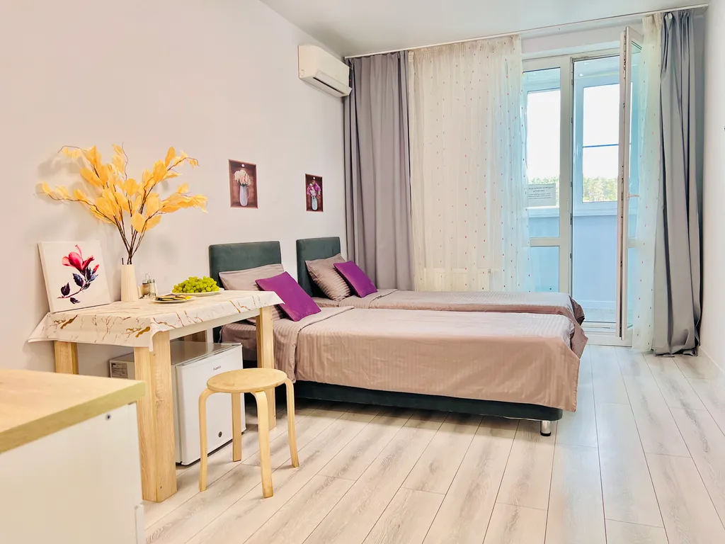 Квартира Светлая студия c кондиционером — аренда посуточно в Одинцово