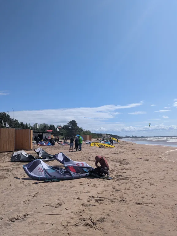 Апартаменты на пляже финского залива