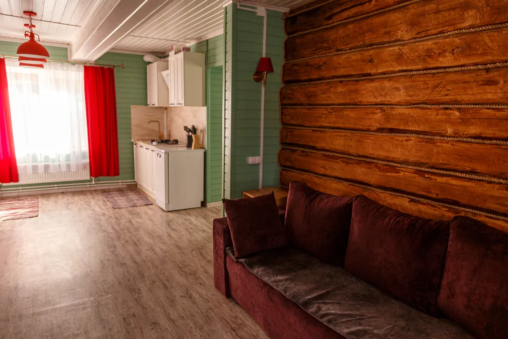 Зелёный дом-дача