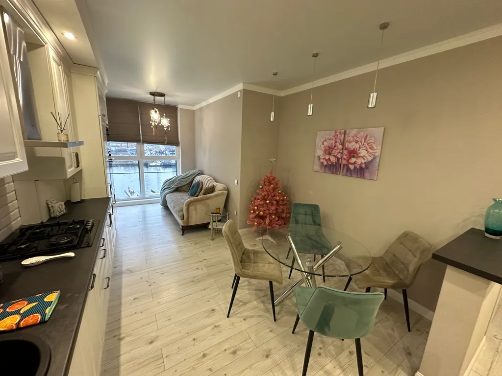 Квартира Уютная квартира с видом на реку — Калининград