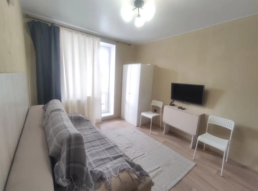 Уютная студия в скандинавском стиле