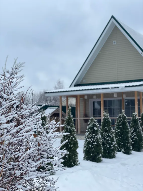 Уютный дом с баней