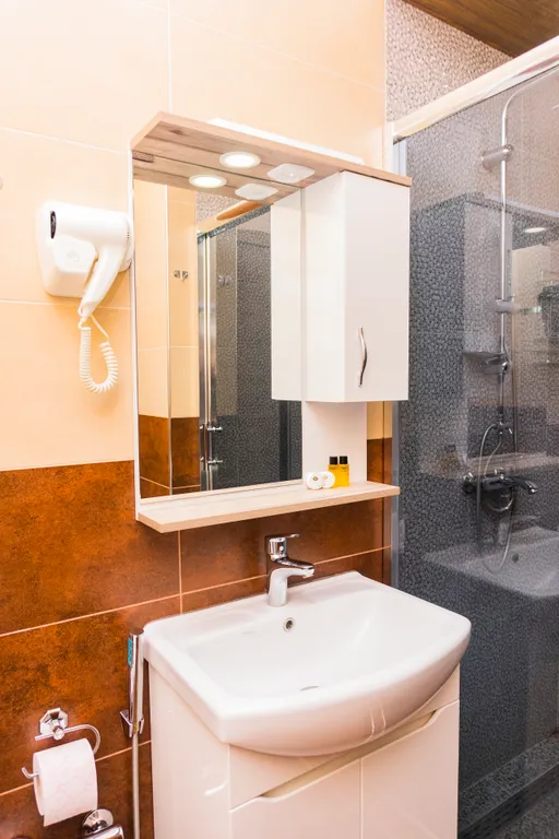 Уютная квартира с большим балконом и видом на город