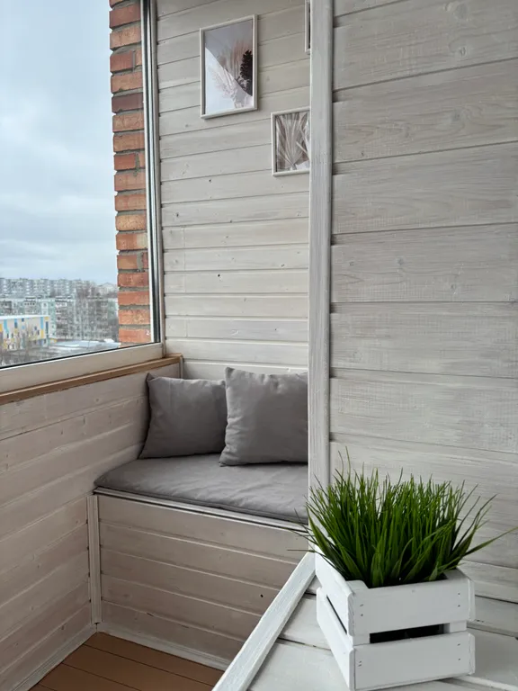 Уютная однотонная квартира