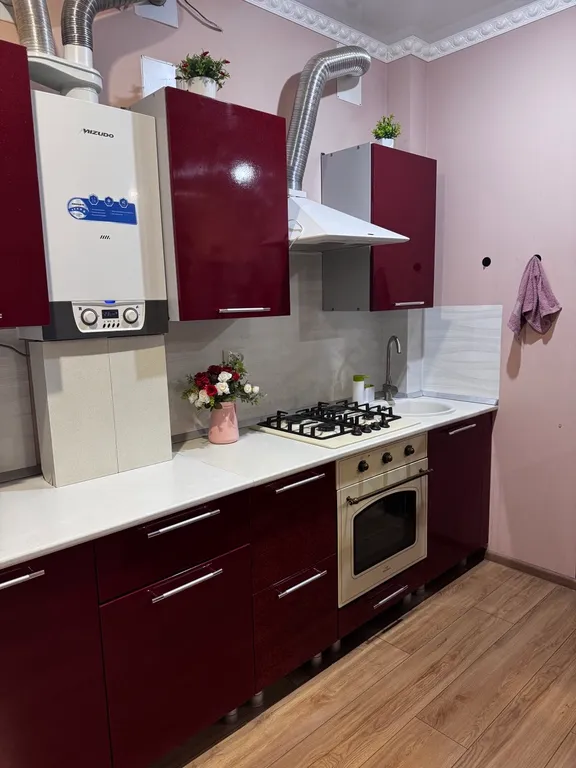 Просторная евродвушка с видом на гору