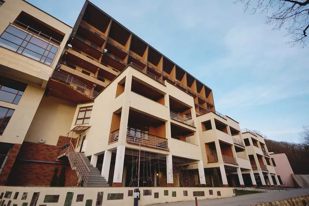 Дуплекс в стиле шале с сауной