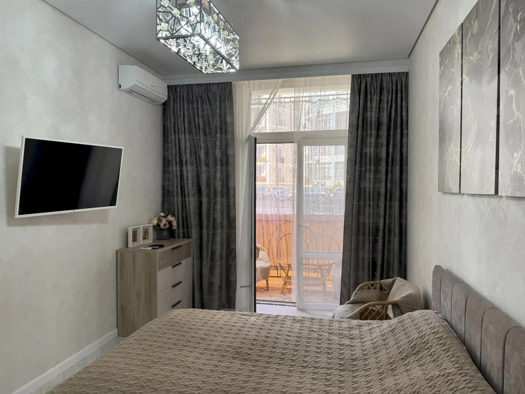 Квартира Квартира у моря с балконом и парковкой - ЖК Черноморский — Геленджик