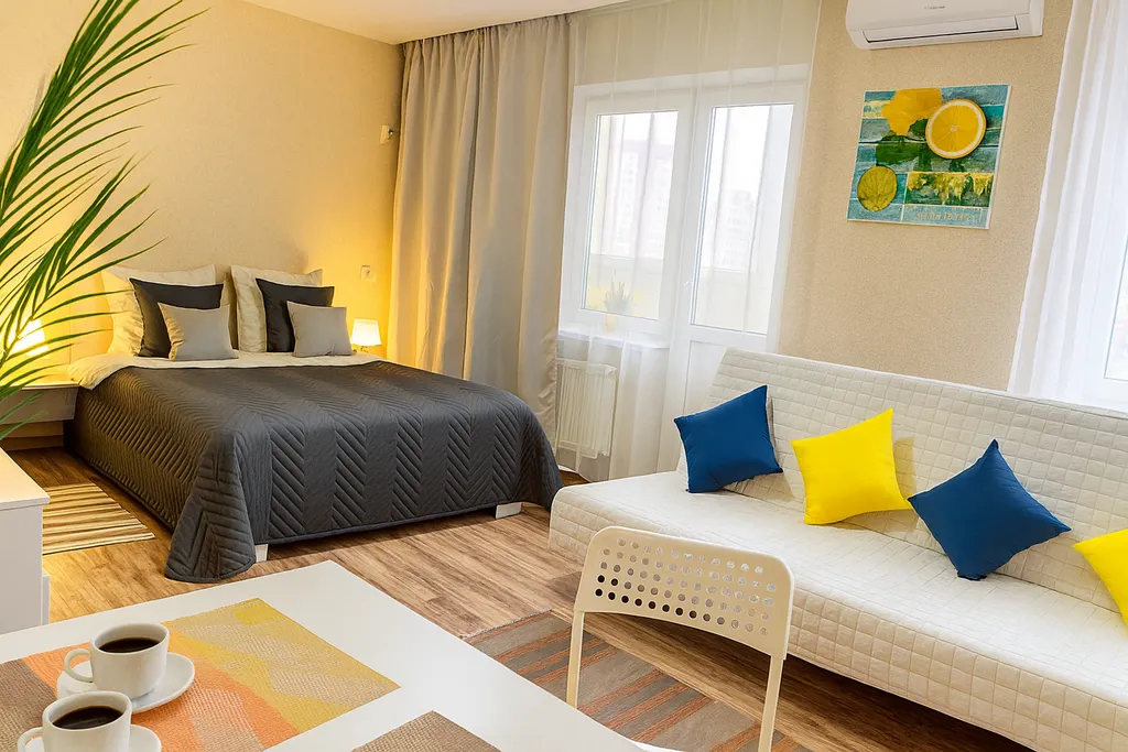 Квартира Сеть апартаментов Livio.su в ЖК Суворовский (с26+047ви02) — аренда посуточно в Ростов-на-Дону