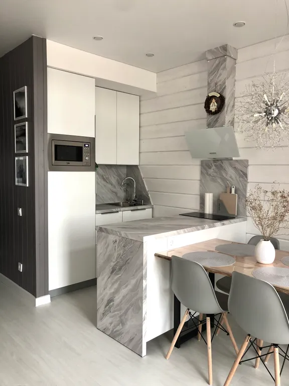 Коттедж Дом на берегу озера в Карелии — Чална