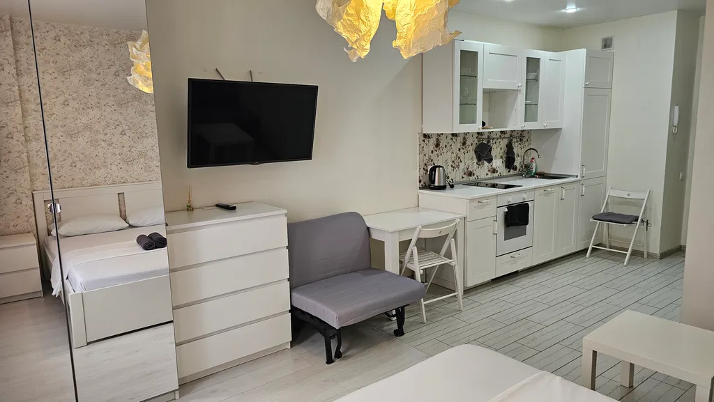 Квартира студия Ст. Павшино , Жк Тетрис Госпиталь Вишневского — аренда посуточно в Красногорск