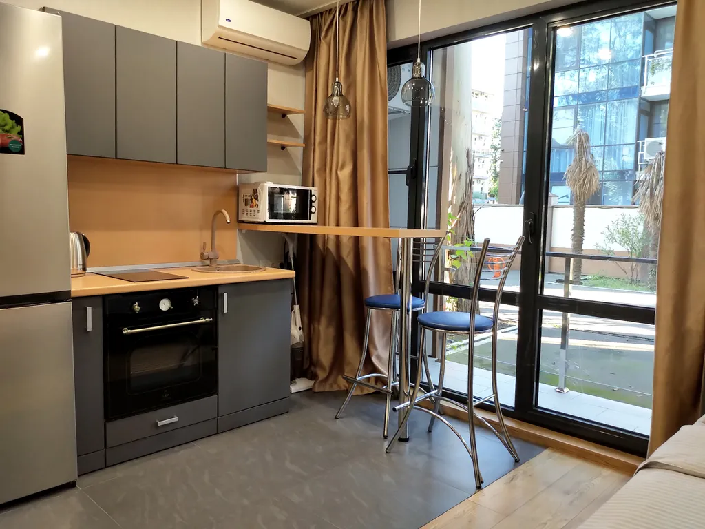 Квартира Квартира Апартамент Мадрид с бассейном — Адлер