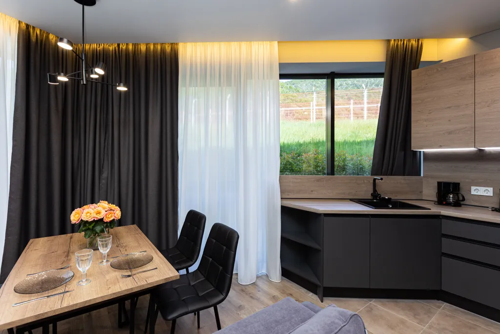 Стильные апартаменты в тихом районе