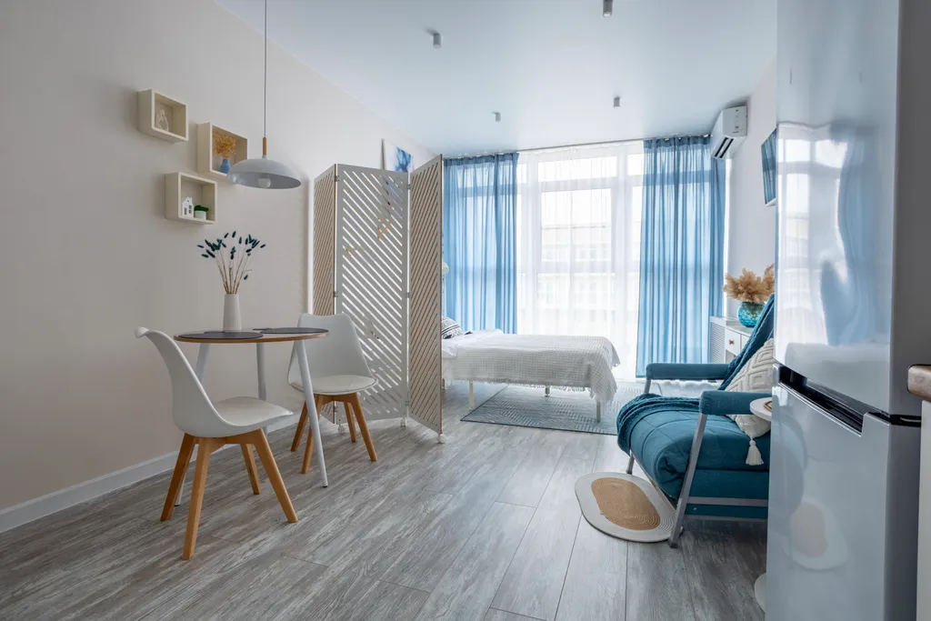 Студия Сканди с панорамным видом