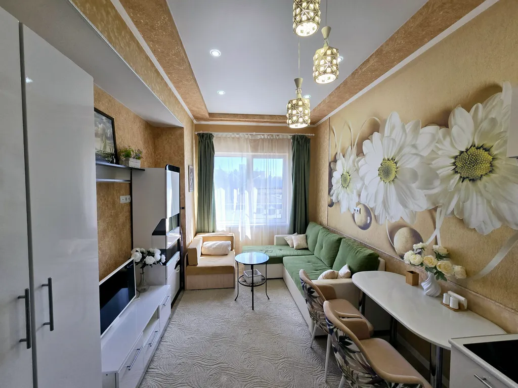 Квартира Квартира Студия у моря в комплексе с бассейном — Адлер