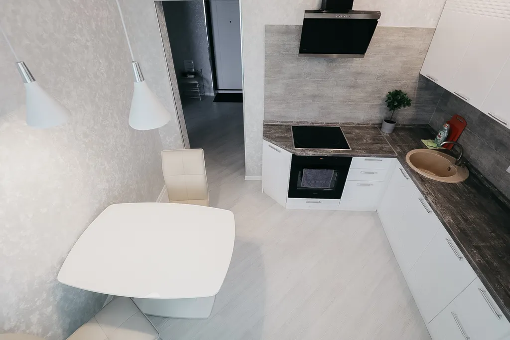 Однокомнатная квартира с камином