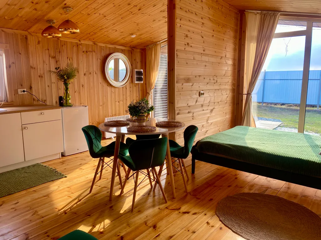 Домик с чаном и сауной