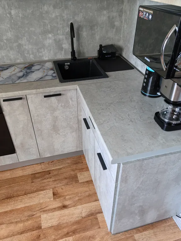 Интересная квартира с видом на город в комфортном ЖК