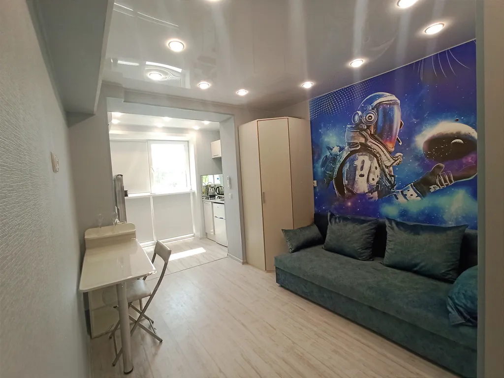 Квартира-студия Космос рядом с морем и магазинами